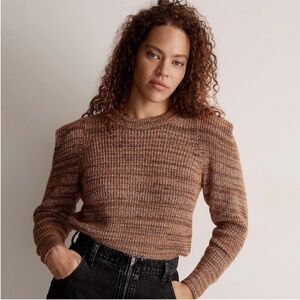 Madewell Prentiss Space Dyed Autumn Pullover Sweater Size XS